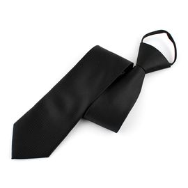  [MAESIO] GNA4180 Pre-Tied Neckties 7cm _ Mens ties for interview, Zipper tie, Suit, Classic Business Casual Necktie